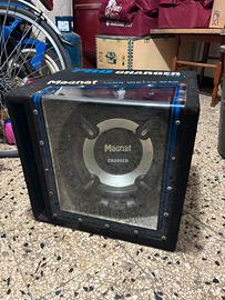 amplificatore e sub magnat 1200 watts max