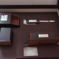 Set Scrivania con riporti in Argento