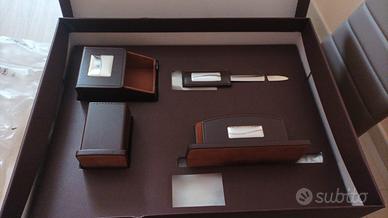 Set Scrivania con riporti in Argento