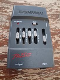 preamplificatore per chitarra acustica fishman pro