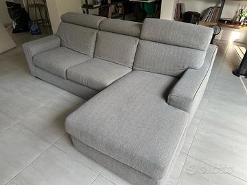 Divano letto angolare con penisola Poltronesofà