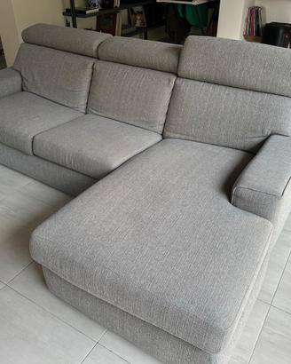 Divano letto angolare con penisola Poltronesofà