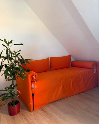 Letto Flou con cassettoni