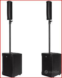 COPPIA CASSE ACUSTICHE RCF Mod. J8 1400 W cad