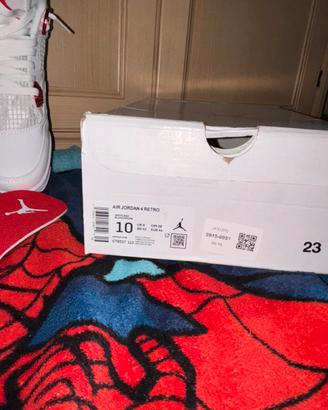 Air Jordan 4 Metallic Red