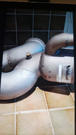 Riser di scarico rialzato con anodi per volvo