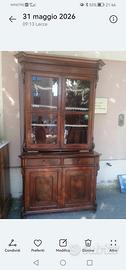credenza in noce