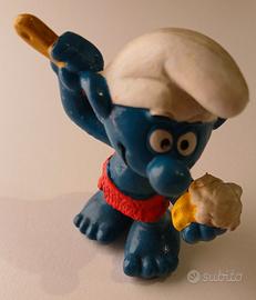 puffo che fa la doccia