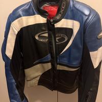 Tuta moto pelle