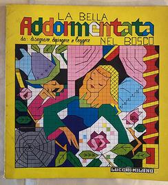 Libro da disegnare La bella addormentata nel bosco