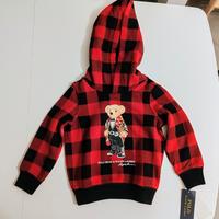 Felpa Ralph Lauren Polo Bear bimbo 3T – Nuova