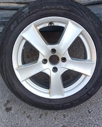 cerchi in lega con gomme nuove 195/60/16