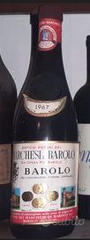 Bottiglie Barolo anno 1967 e 1949
