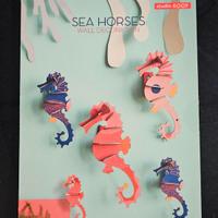 Decorazione da parete Sea Horses Studio ROOF nuova