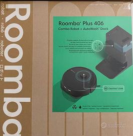 Roomba Plus 406 combo nuovo imballato con garanzia