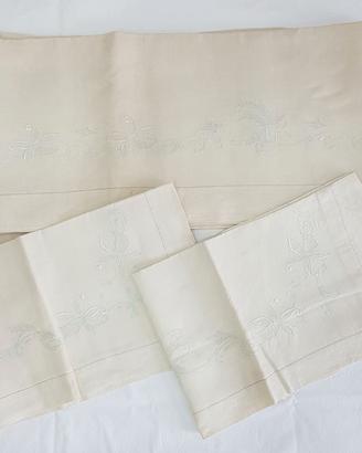 Lenzuolo di Lino Matrimoniale Anni 70