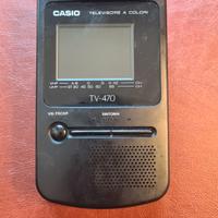Mini TV portatile Casio TV-470 anni ‘90 – VINTAGE