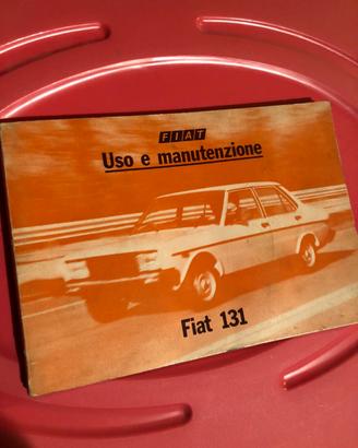 Uso e manutenzione Fiat 131 1982