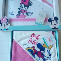 Set Disney Baby Minnie: Lenzuolini Lettino + Accap