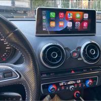 CAR TABLET ANDROID CARPLAY VIVAVOCE PER AUDI A3 8V