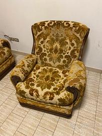 Set Divano + 2 poltrone abbinate