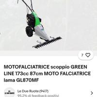 motofalciatrice tagliaerba Greenline