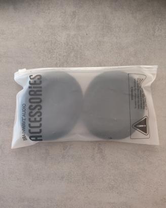 Cuscinetti auricolari ovali in velluto brainwavz 