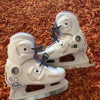 Pattini ghiaccio bambina