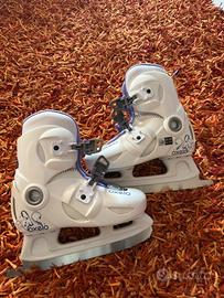 Pattini ghiaccio bambina