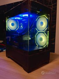 PC GAMING INTEL i5 12400 + RTX 5060 + MONITOR 180H