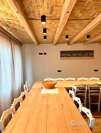 Cannicciate e stuoie di canna intrecciata