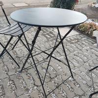 TAVOLINO DA GIARDINO CON SEDIE