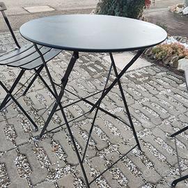 TAVOLINO DA GIARDINO CON SEDIE