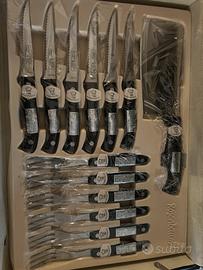 Set coltelli forchette 24 pezzi Rosenbaum Solingem