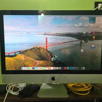  i Mac 27   512gb hdd ssd 14 gb ram processore i5 