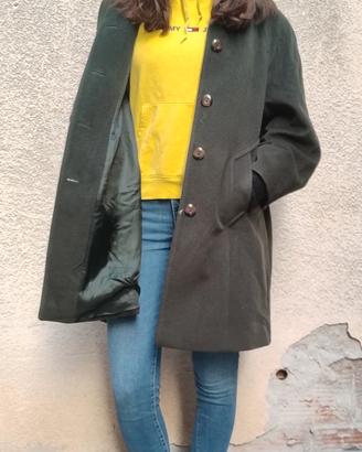 Cappotto Luisa Spagnoli verde oliva