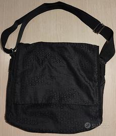 Borsa a tracolla nera originale Calvin Klein