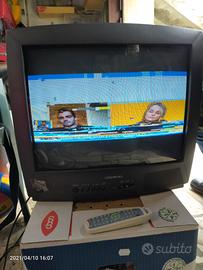 TV a colori tubo catodico 