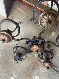 Lampadario da restaurare