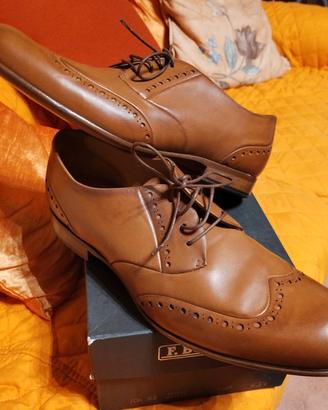 Scarpe in vero cuoio taglia 43 e mezzo