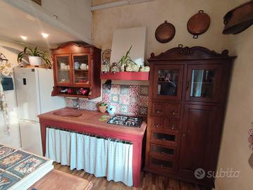 splendida cucina in stile toscano