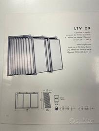 Espositori Arredamento x sala mostra Ceramiche