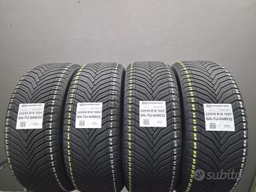 4 Pneumatici 225/55 R18 Michelin Cross Climate 2