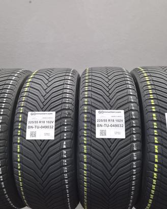 4 Pneumatici 225/55 R18 Michelin Cross Climate 2