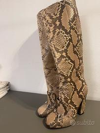 Stivali invernali Gucci pitone 38.5