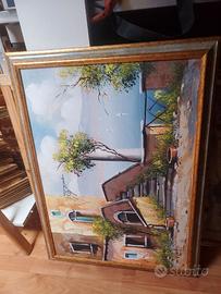 quadro 50*70 con cornce 58*78 completo di cornice