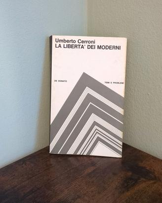 U. Cerroni, La libertà dei moderni, De Donato 1968