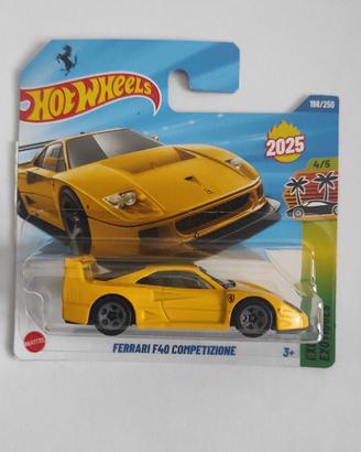 Hot wheels Ferrari F40 Competizione 