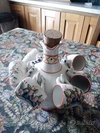 Bottiglia decorata per limoncello