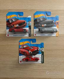 Lotto 3 hot wheels Mercedes